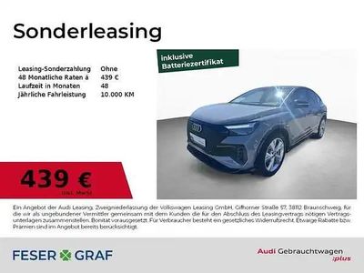 Gebraucht Audi Q4 Sportback e-tron Ambiente 210 kW (286 PS) 2025 Kieselgrau SUV