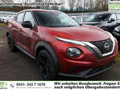 Neu Nissan Juke 360º 114 PS (83 kW) 2025 Fuji sunset red perleffekt SUV