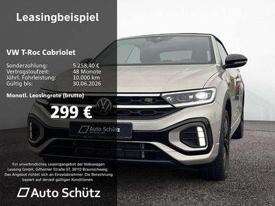 Nouă VW T-Roc Cabriolet R-line 150 CP (110 kW) 2025 Argintiu Cabrio