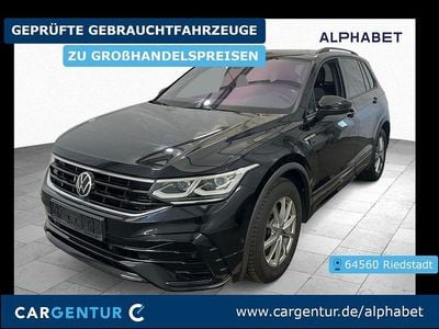 Gebraucht VW Tiguan R-line 150 PS (110 kW) 2021 Deep black perleffekt SUV