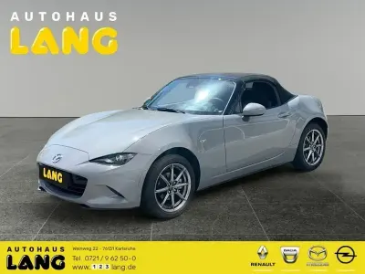 Gebraucht Mazda MX5 Exclusive-Line 132 PS (97 kW) 2025 Aero gray m (metallic) Cabrio
