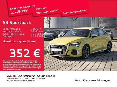 Gebraucht Audi S3 Basis 310 PS (228 kW) 2023 Pythongelb metallic Limousine