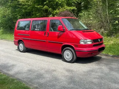 Używany VW T4 102 KM (75 kW) 1996 Czerwony Van