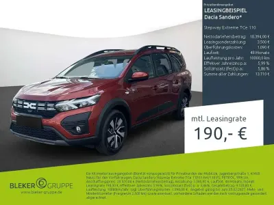 Usata Dacia Sandero Extreme 110 CV (80 kW) 2025 Verde Utilitaria