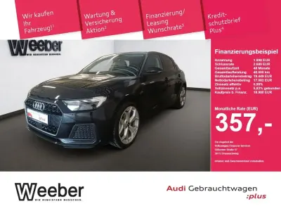 Gebraucht Audi A1 Sportback Advanced Plus 150 PS (110 kW) 2021 Mythosschwarz (metallic) Kleinwagen