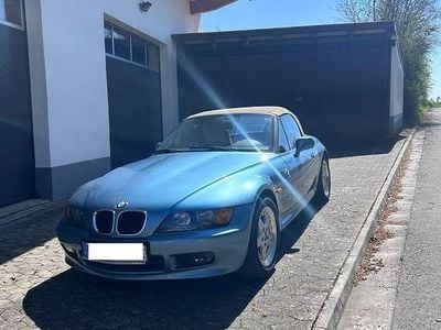Usata BMW Z3 116 CV (85 kW) 1997 Blu Cabrio