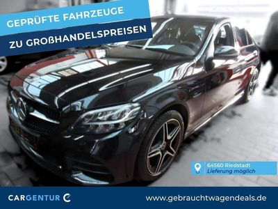 gebraucht Mercedes C220 d AMG Line SpoSi Burmester Key LED AUT