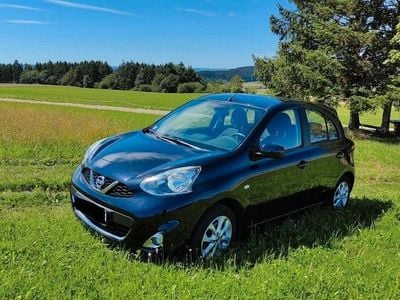 Gebraucht Nissan Micra Acenta 98 PS (72 kW) 2013 Schwarz Kleinwagen
