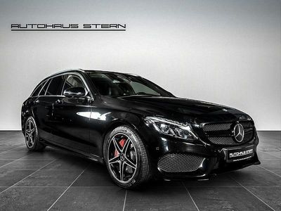 Usata Mercedes C300 AMG 245 CV (180 kW) 2016 Nero Berlina