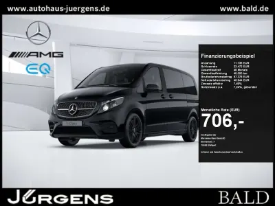 Gebraucht Mercedes V300 AMG 237 PS (174 kW) 2023 Obsidianschwarz metallic Van / Kleinbus