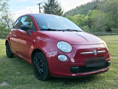 Usata Fiat 500 69 CV (50 kW) 2009 Rosso Cabrio
