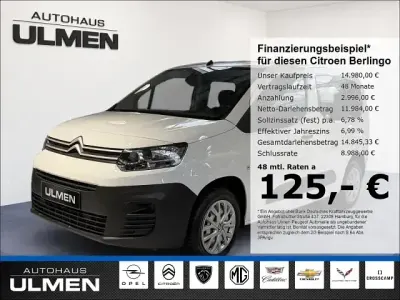 Brugt Citroën Berlingo Live 110 HK (80 kW) 2022 Hvid MPV