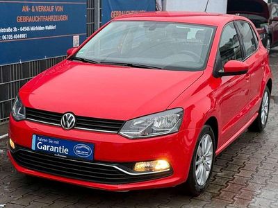 Rot Gebraucht 2015 VW Polo Comfortline Kleinwagen | 12.999 € (Fairer Preis)