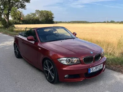 Gebraucht BMW 125 Cabriolet M Sport 218 PS (160 kW) 2010 Rot Cabrio