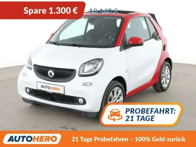 Brugt Smart ForTwo Cabrio Basis 90 HK (66 kW) 2018 Hvid Cabriolet