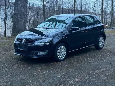 Gebraucht VW Polo Comfortline 86 PS (63 kW) 2010 Schwarz Kleinwagen
