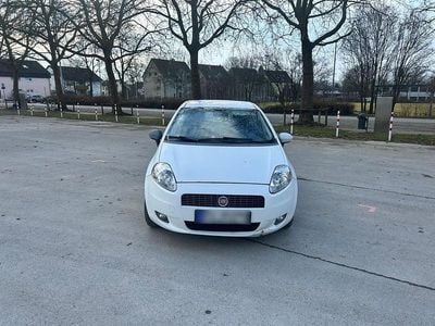 Gebraucht Fiat Grande Punto 77 PS (56 kW) 2008 Weiß Kleinwagen