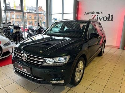 Gebraucht VW Tiguan Highline 150 PS (110 kW) 2017 Grün SUV