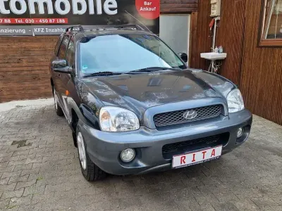 Gebraucht Hyundai Santa Fe 145 PS (106 kW) 2003 Schwarz SUV