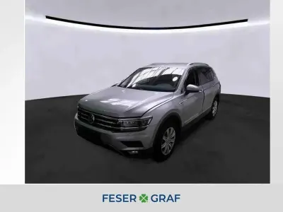 Gebraucht VW Tiguan Allspace Highline 200 PS (147 kW) 2021 Pyrit silber metallic SUV
