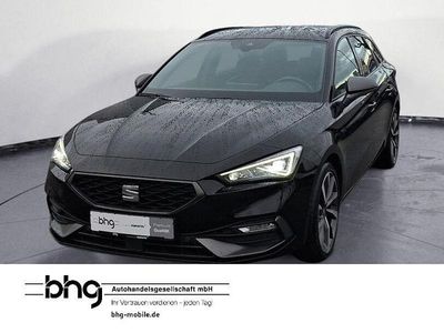 Midnight schwarz metallic Gebraucht 2021 Seat Leon FR Kombi | 21.390 € (Fairer Preis)