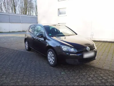 Gebraucht VW Golf VI Comfortline 80 PS (58 kW) 2009 Schwarz Kleinwagen