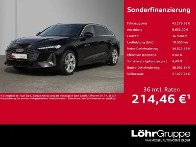 Gebraucht Audi A5 Advanced 204 PS (150 kW) 2025 Mythosschwarz metallic Kombi