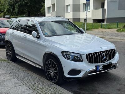 Gebraucht Mercedes GLC220 AMG line 204 PS (150 kW) 2015 Weiß SUV