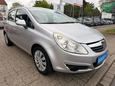 Gebraucht Opel Corsa Edition 80 PS (58 kW) 2008 Silber Kleinwagen