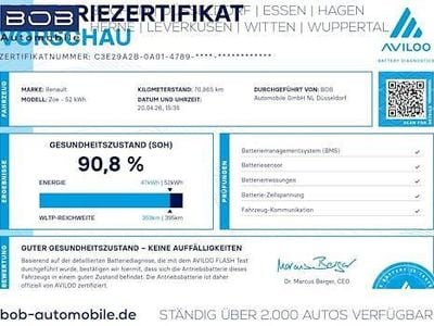 Second-hand Renault Zoe Experience 80 kW (109 CP) 2022 Gri Hatchback
