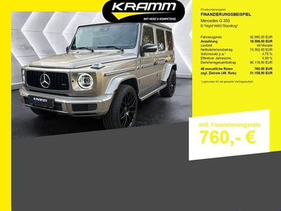 Gebraucht Mercedes G350 AMG line 286 PS (210 kW) 2019 Grau SUV
