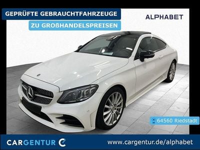 Polarweiss Gebraucht 2022 Mercedes C220 AMG line Coupé | 37.490 € (Guter Preis)