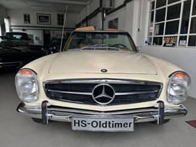 Brugt Mercedes SL280 170 HK (125 kW) 1969 Hvid Cabriolet