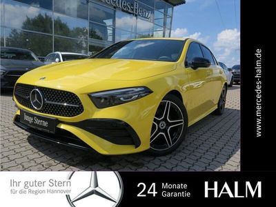 Gebraucht Mercedes A200 AMG line 163 PS (119 kW) 2023 Gelb Kleinwagen