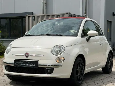 Gebraucht Fiat 500 Lounge 69 PS (50 kW) 2013 Weiß Cabrio