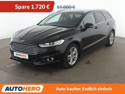 Gebraucht Ford Mondeo Titanium 165 PS (121 kW) 2018 Schwarz Kombi