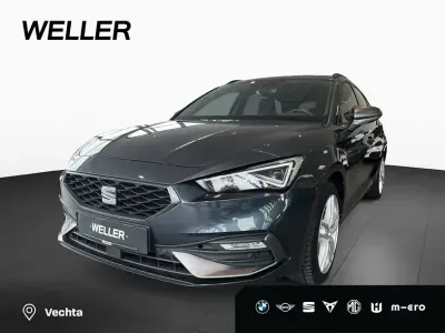 Gebraucht Seat Leon FR 204 PS (150 kW) 2022 Magnetic tech (grau) Kombi