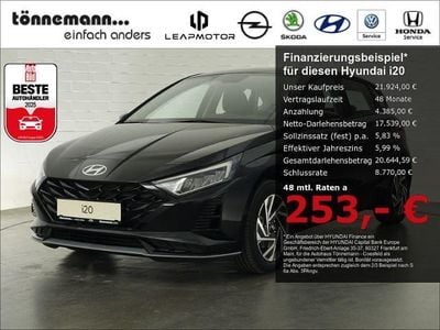 Nuova Hyundai i20 Trend 101 CV (74 kW) 2025 Nero Utilitaria