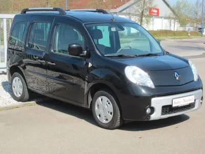 Gebraucht Renault Kangoo Luxe 106 PS (77 kW) 2010 Schwarz Van / Kleinbus
