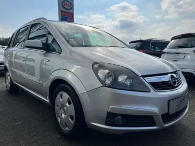 Gebraucht Opel Zafira Edition 105 PS (77 kW) 2007 Silber Van / Kleinbus