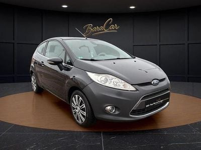 Gebraucht Ford Fiesta Titanium 97 PS (71 kW) 2008 Schwarz Kleinwagen