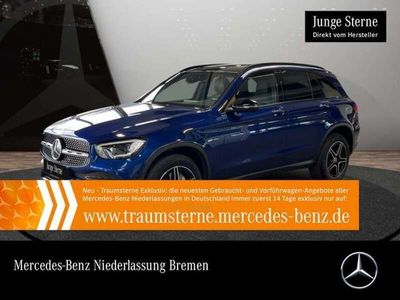 gebraucht Mercedes GLC300e 4M AMG+NIGHT+PANO+AHK+MULTIBEAM+KAMERA