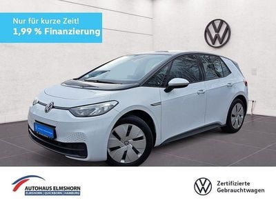 Gebraucht VW ID.3 Pure 110 kW (150 PS) 2022 Gletscherweiß metallic schwar Kleinwagen