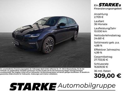 Gebraucht Skoda Scala Selection 150 PS (110 kW) 2025 Schwarz Kleinwagen