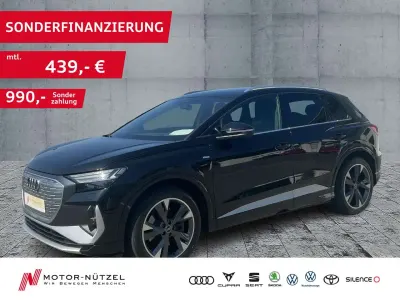 Gebraucht Audi Q4 e-tron S-Line 194 kW (265 PS) 2023 Schwarz SUV