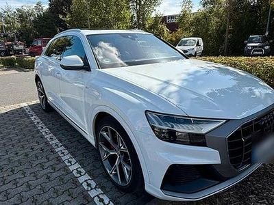 Second-hand Audi Q8 S-Line 340 CP (250 kW) 2018 Alb SUV