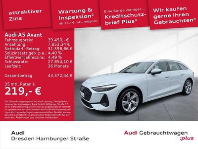 Gebraucht Audi A5 Sport 150 PS (110 kW) 2025 Weiß Kombi