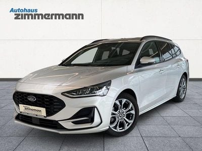 Gebraucht Ford Focus ST-Line X 125 PS (91 kW) 2023 Moondust silber Kombi