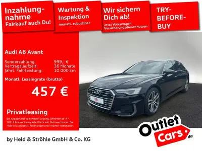 Gebraucht Audi A6 S-Line 265 PS (194 kW) 2023 A2 brillantschwarz Kombi