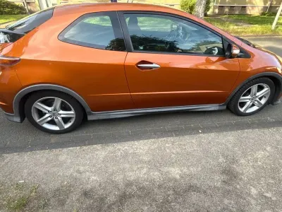 Gebraucht Honda Civic Type S 140 PS (102 kW) 2008 Orange Limousine